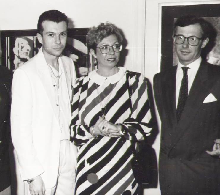 My West Palm Beach art exhibit opned by HRH Princess Christina 